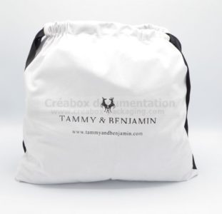 Bamatex microfibre bag for leather goods - 42x40 cm